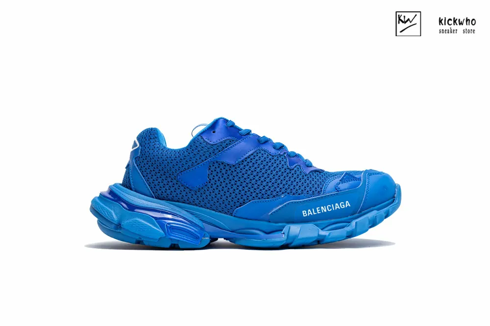 balenciaga track.3 sneaker in blue