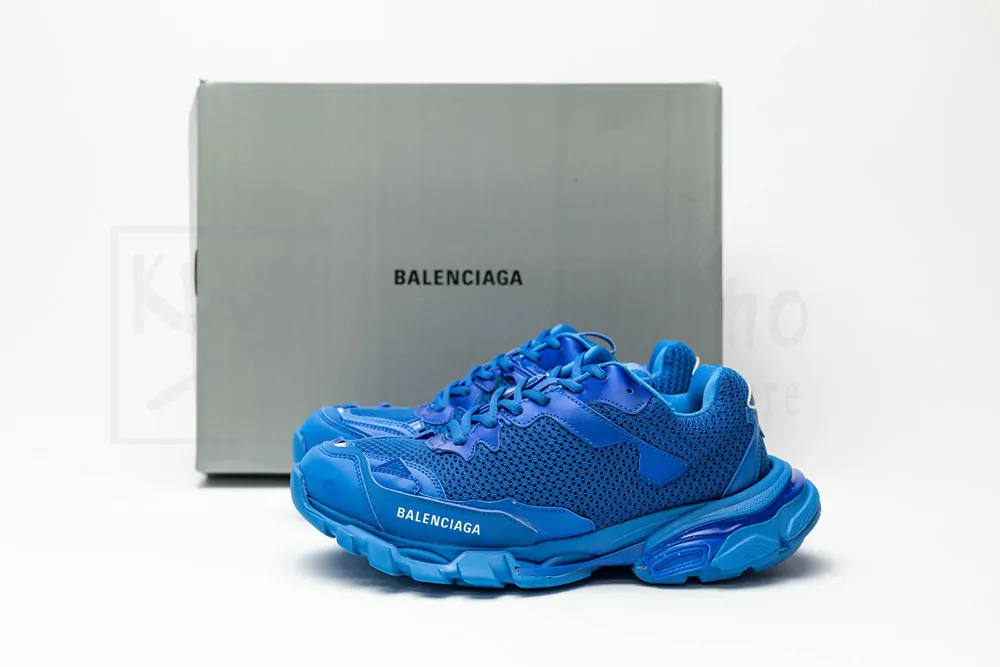 balenciaga track.3 sneaker in blue