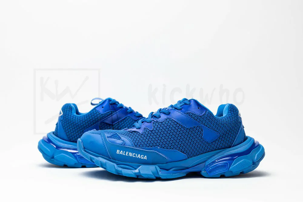 balenciaga track.3 sneaker in blue