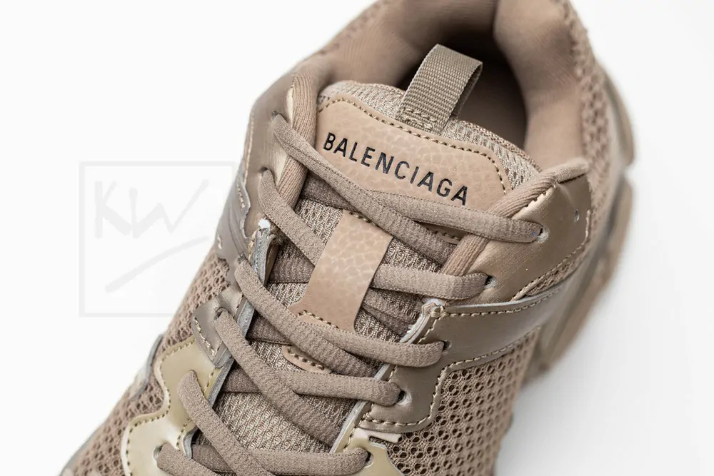 balenciaga track.3 sneaker in brown