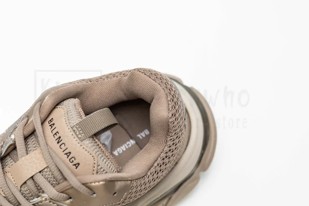 balenciaga track.3 sneaker in brown