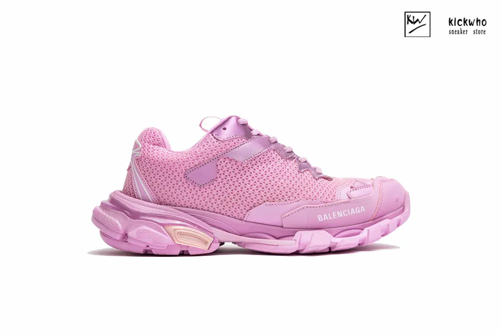 balenciaga track.3 sneaker in pink