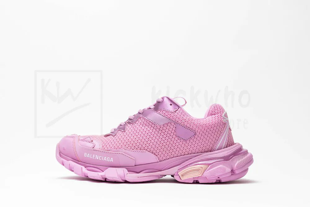 balenciaga track.3 sneaker in pink