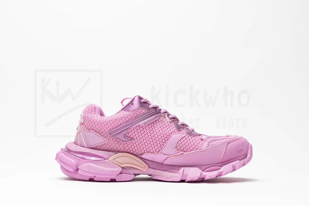 balenciaga track.3 sneaker in pink