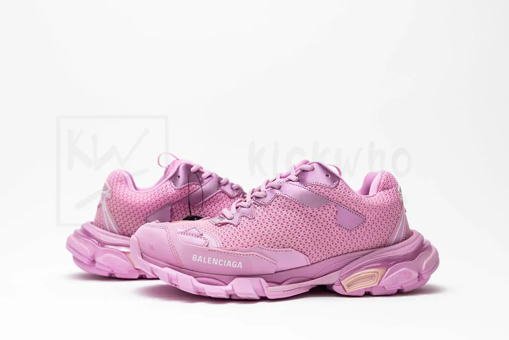 balenciaga track.3 sneaker in pink