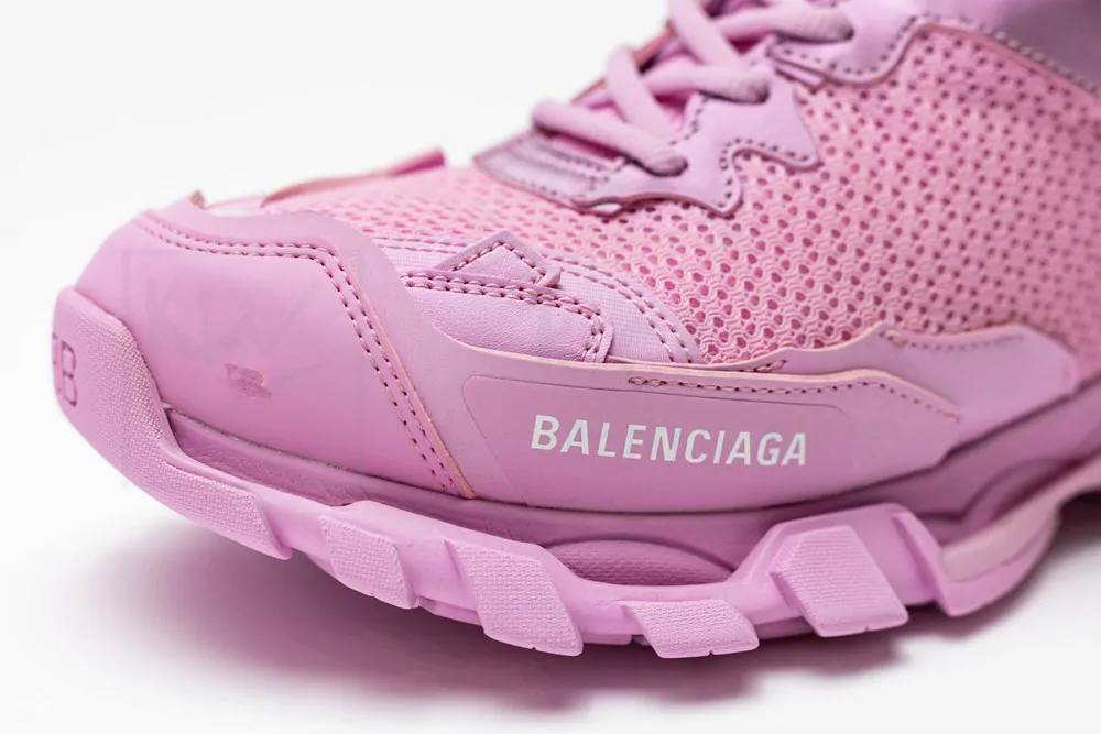 balenciaga track.3 sneaker in pink