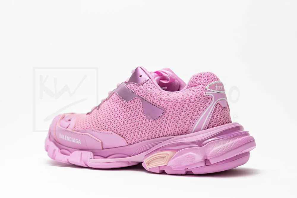 balenciaga track.3 sneaker in pink