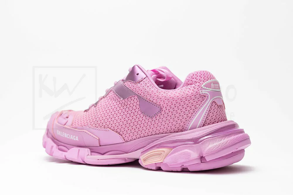 balenciaga track.3 sneaker in pink