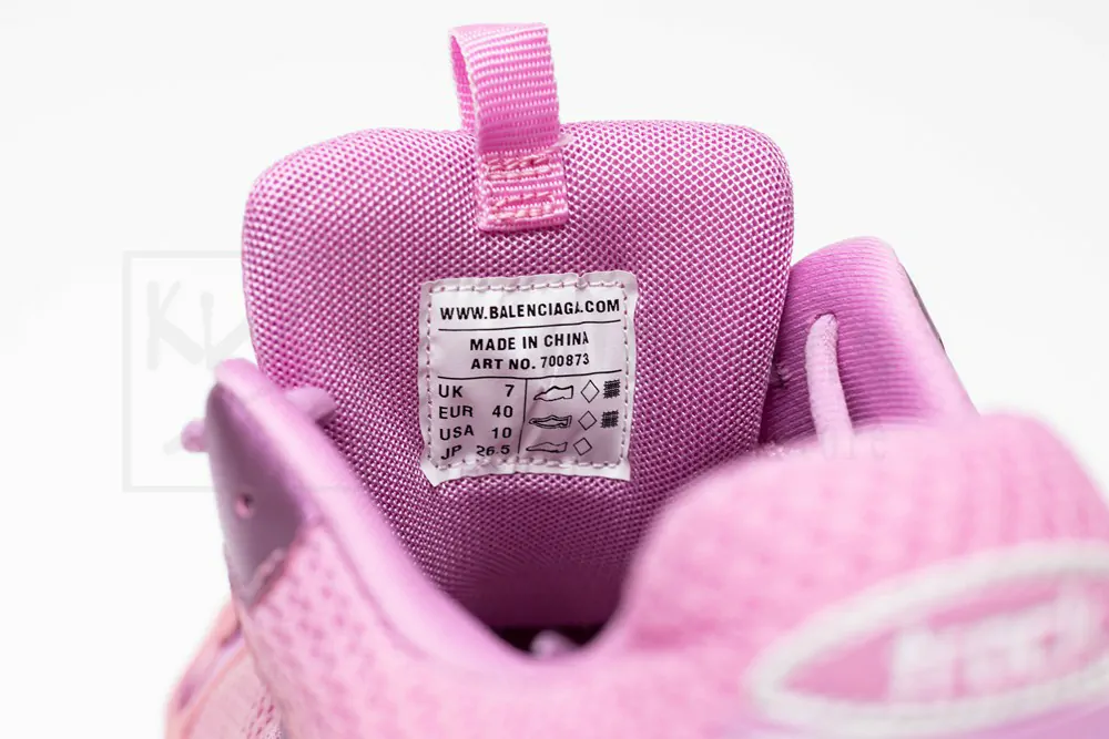 balenciaga track.3 sneaker in pink