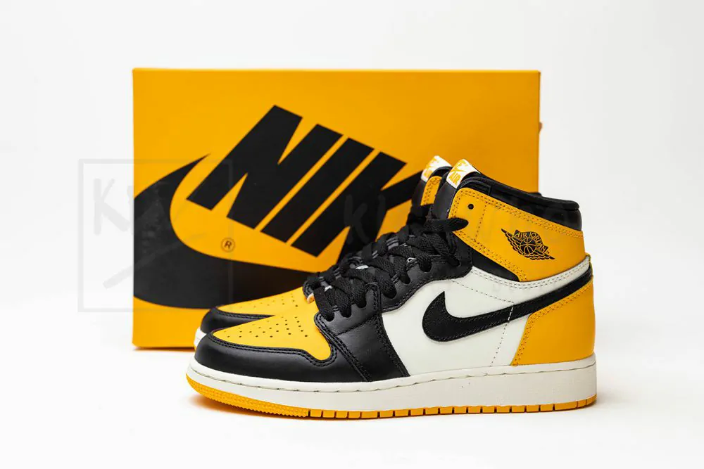 air jordan 1 retro high og "yellow toe" gs