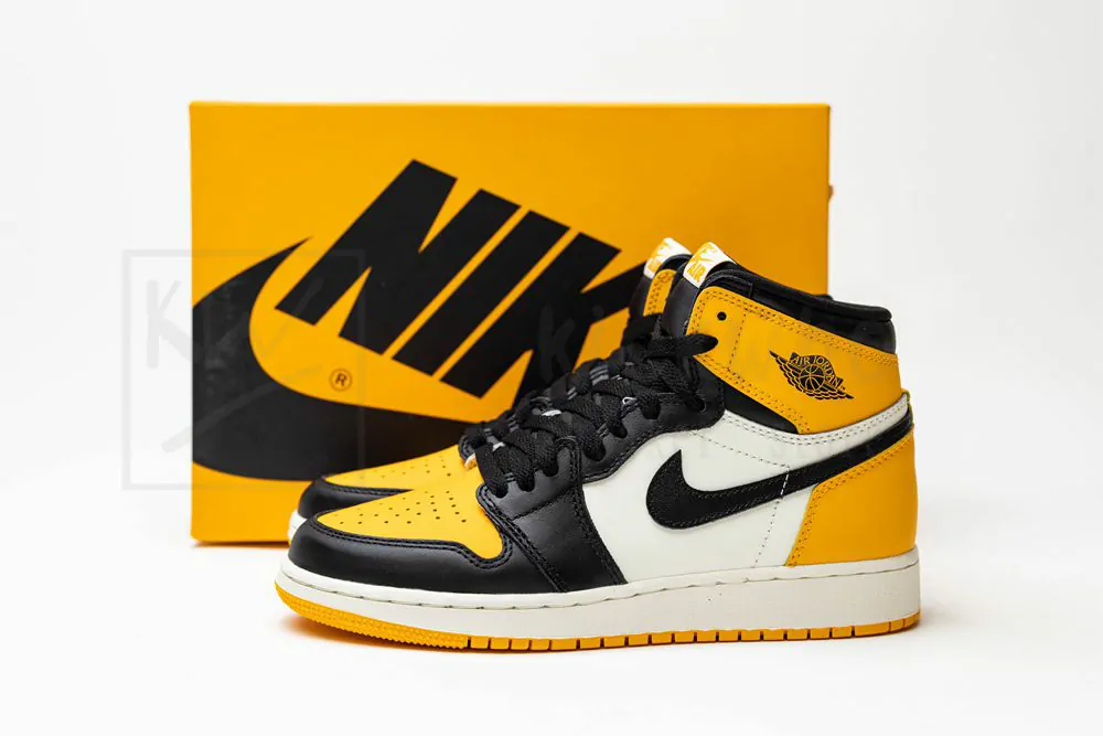 air jordan 1 retro high og "yellow toe" gs