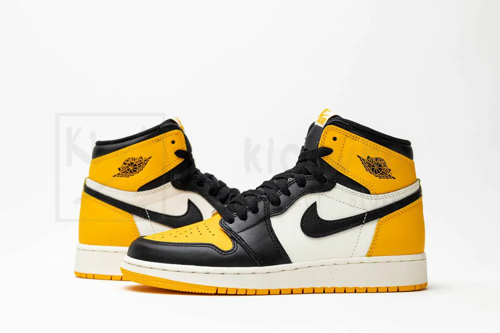 air jordan 1 retro high og "yellow toe" gs