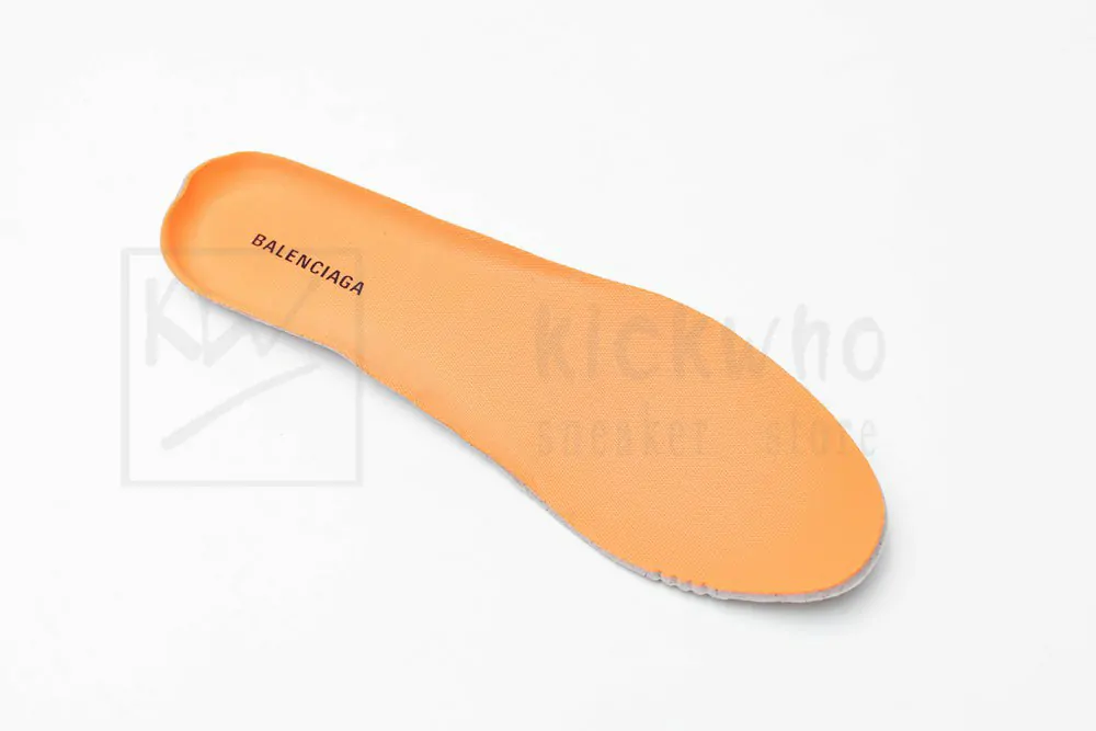 balenciaga runner white orange