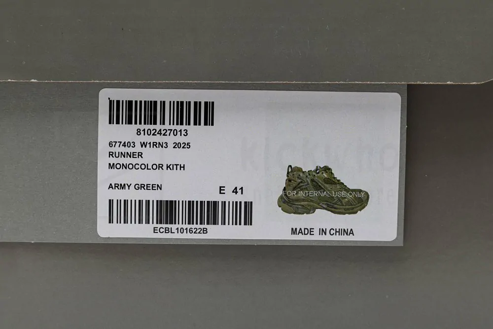 balenciaga runner sneaker green