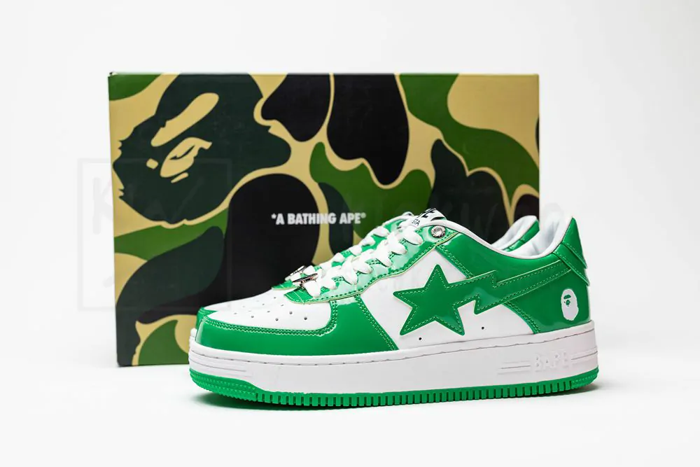 a bathing ape bape sta lowgreen