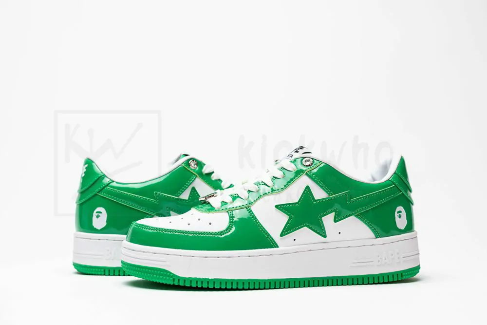 a bathing ape bape sta lowgreen