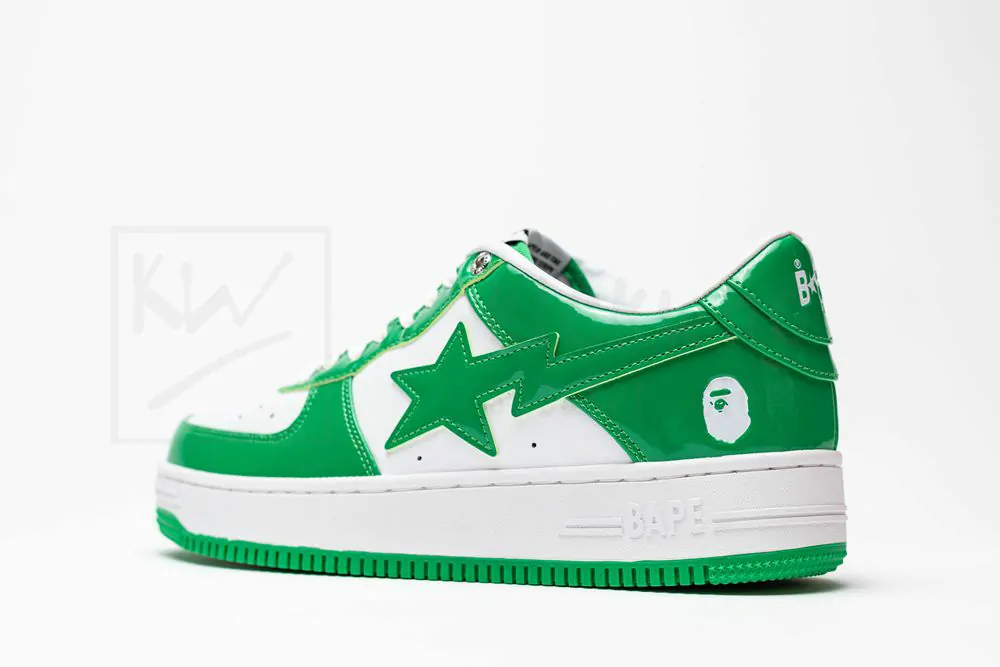 a bathing ape bape sta lowgreen