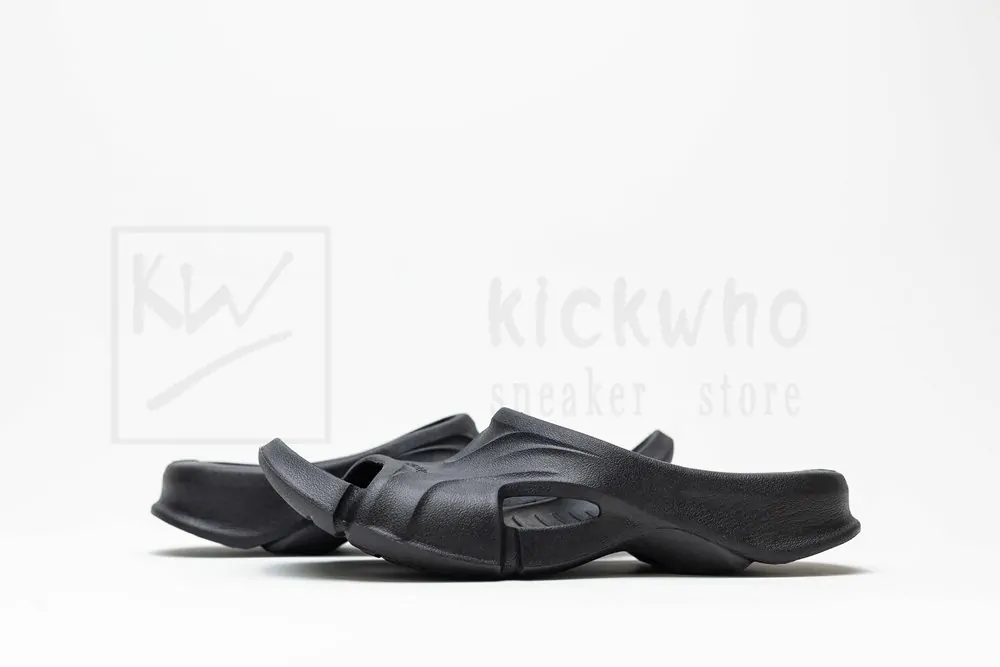 balenciaga mold slide sandal black