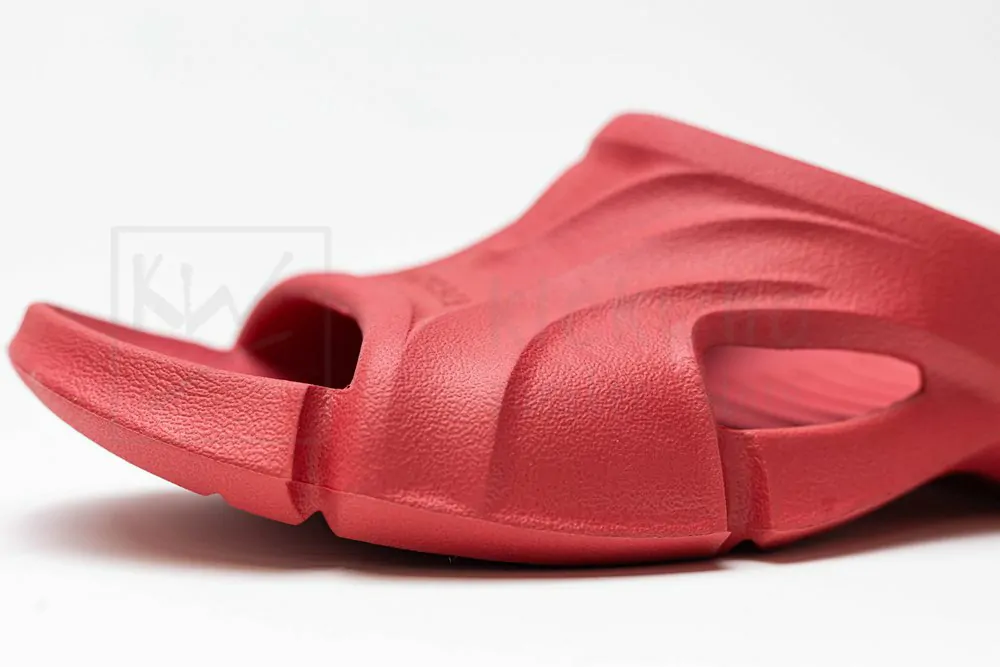 balenciaga mold slide sandal red