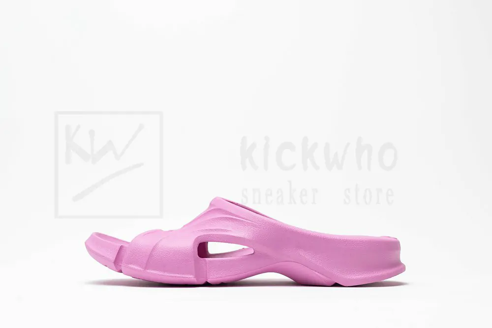 balenciaga mold slide sandal pink