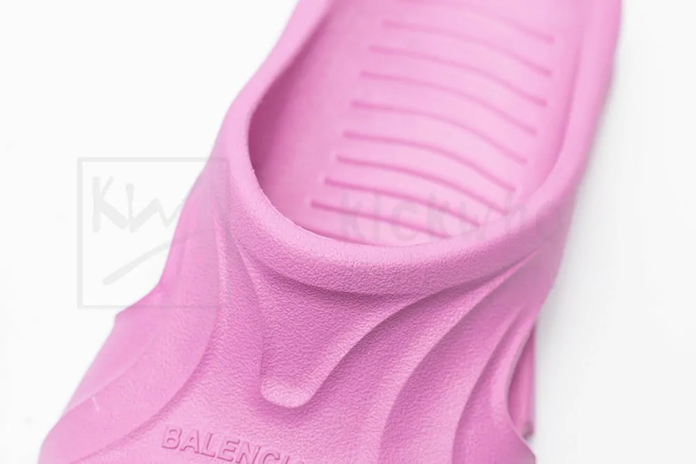 balenciaga mold slide sandal pink