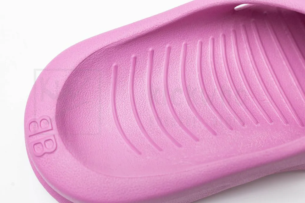 balenciaga mold slide sandal pink