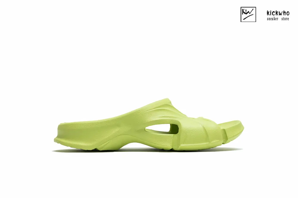 balenciaga mold slide sandal matcha green