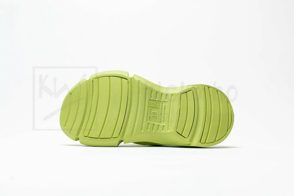 balenciaga mold slide sandal matcha green