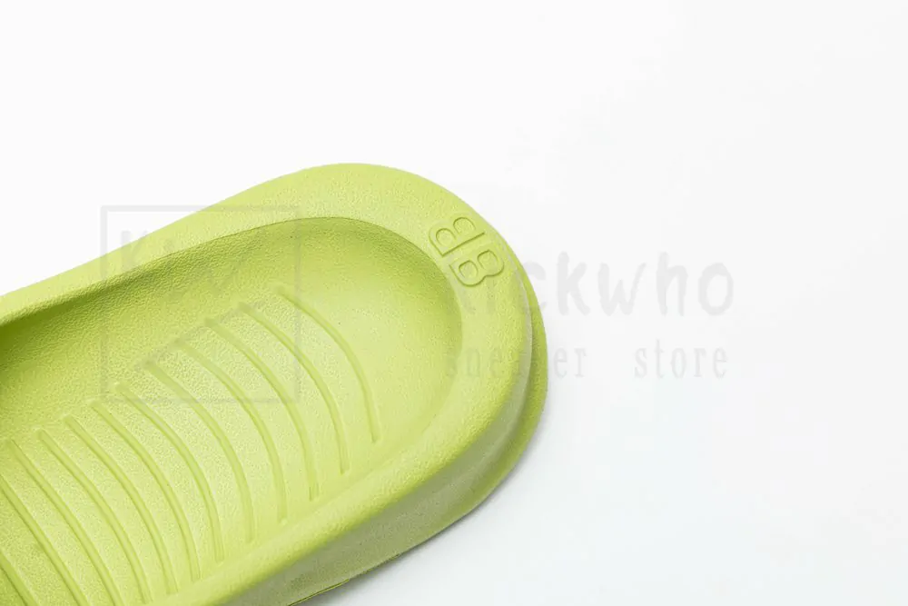 balenciaga mold slide sandal matcha green