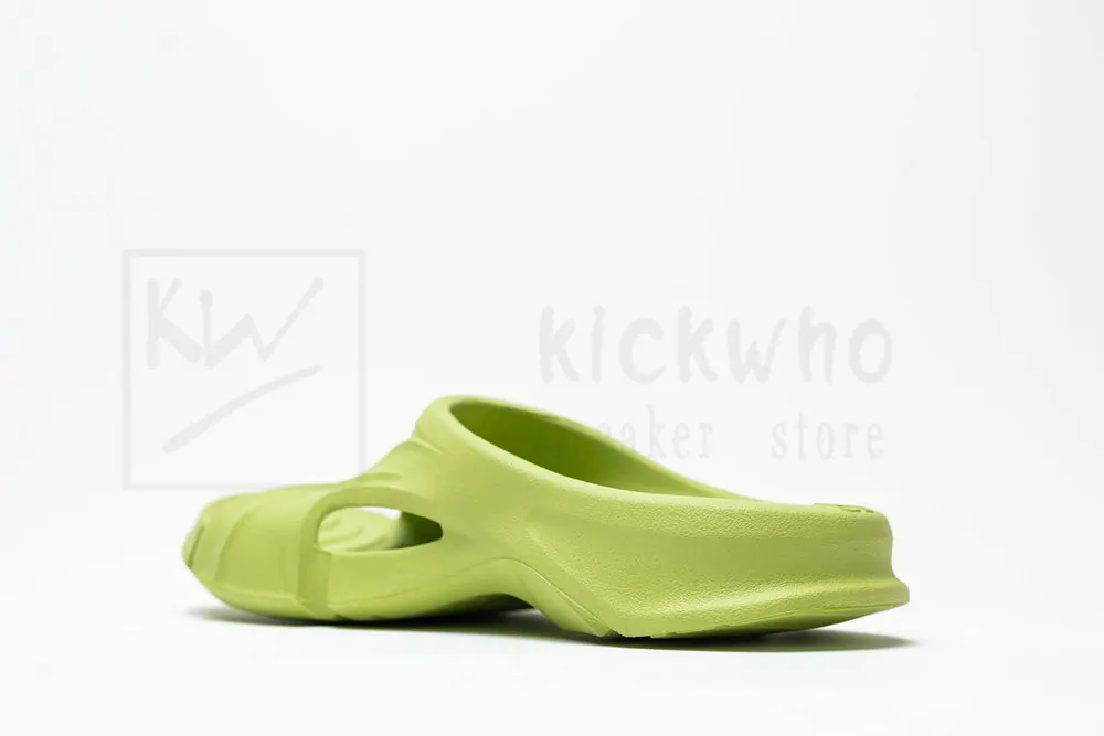 balenciaga mold slide sandal matcha green