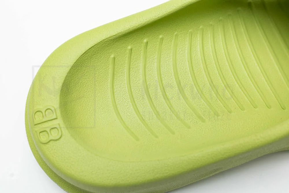 balenciaga mold slide sandal matcha green