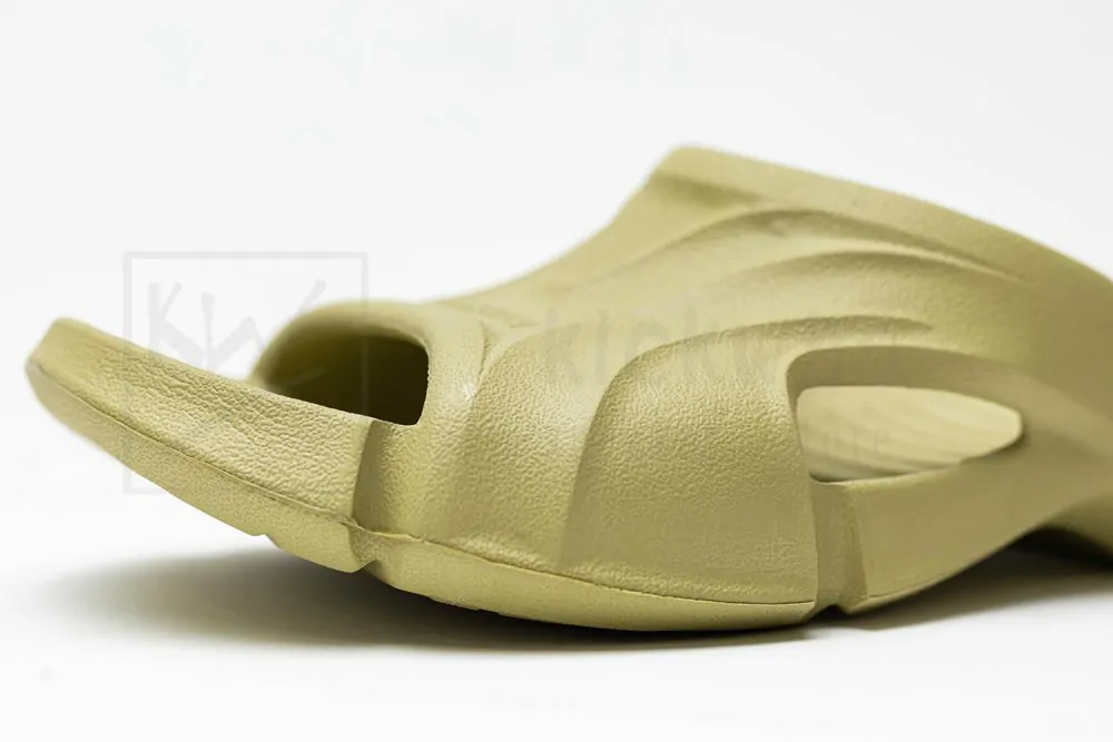 balenciaga mold slide sandal avocado