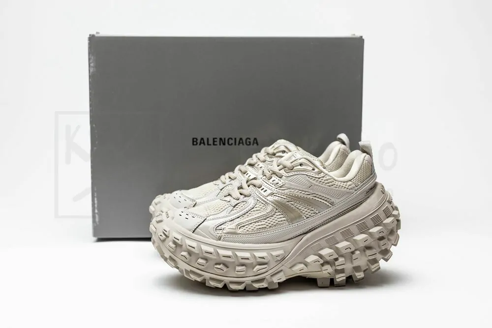 balenciaga defender beige brown