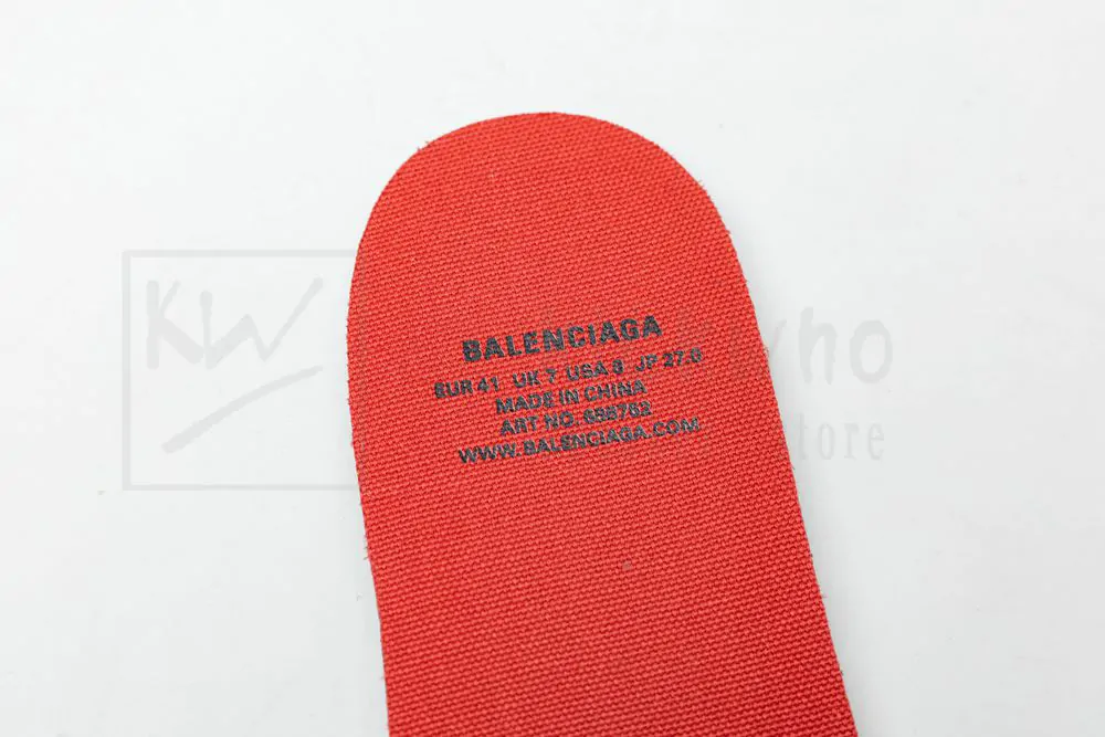 balenciaga paris high top sneaker in red