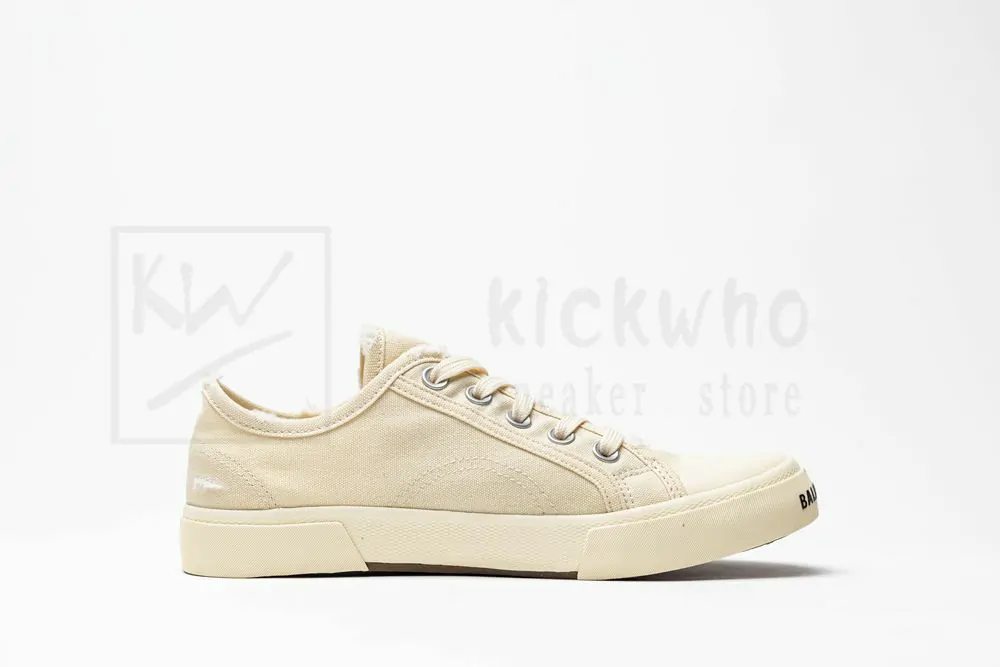 balenciaga paris low sneaker in white