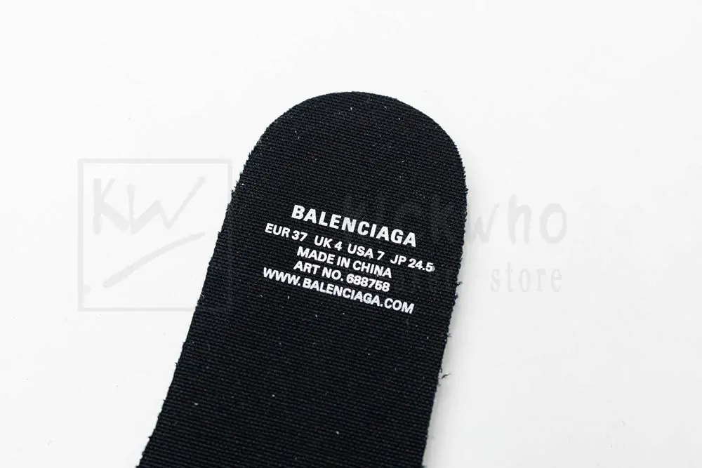 balenciaga paris low sneaker in black