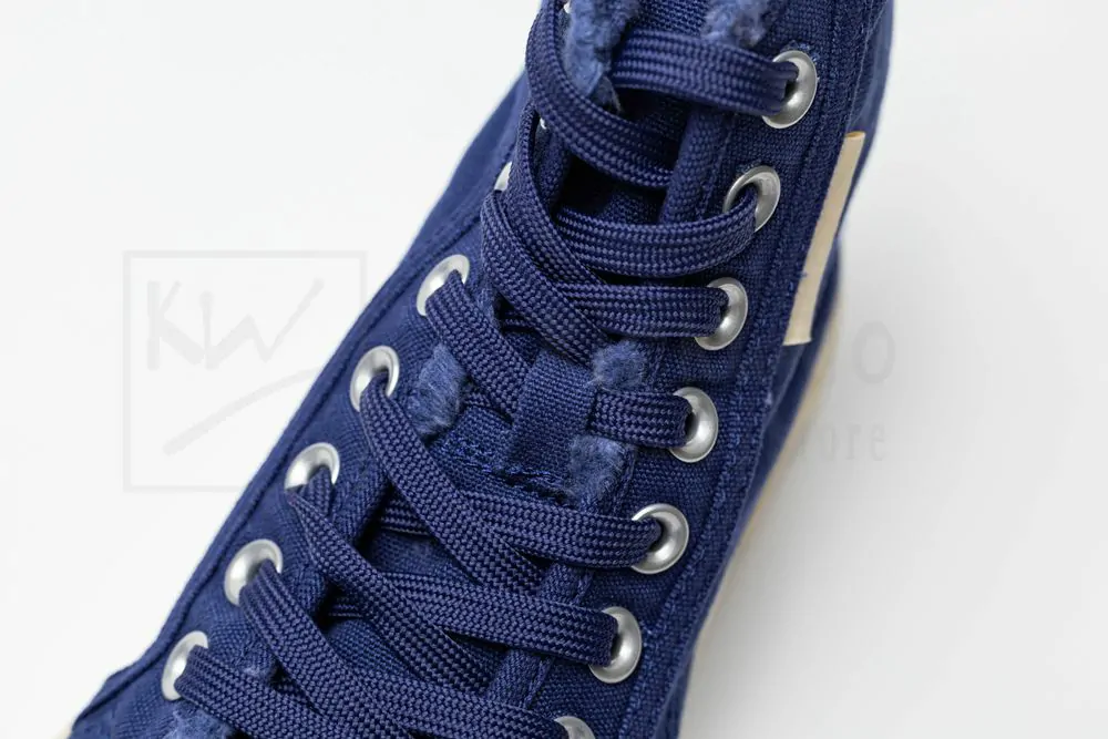 balenciaga paris high top sneaker in blue