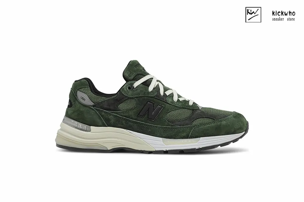 new balance jjjjound x 992 made in usa ''mossy green''