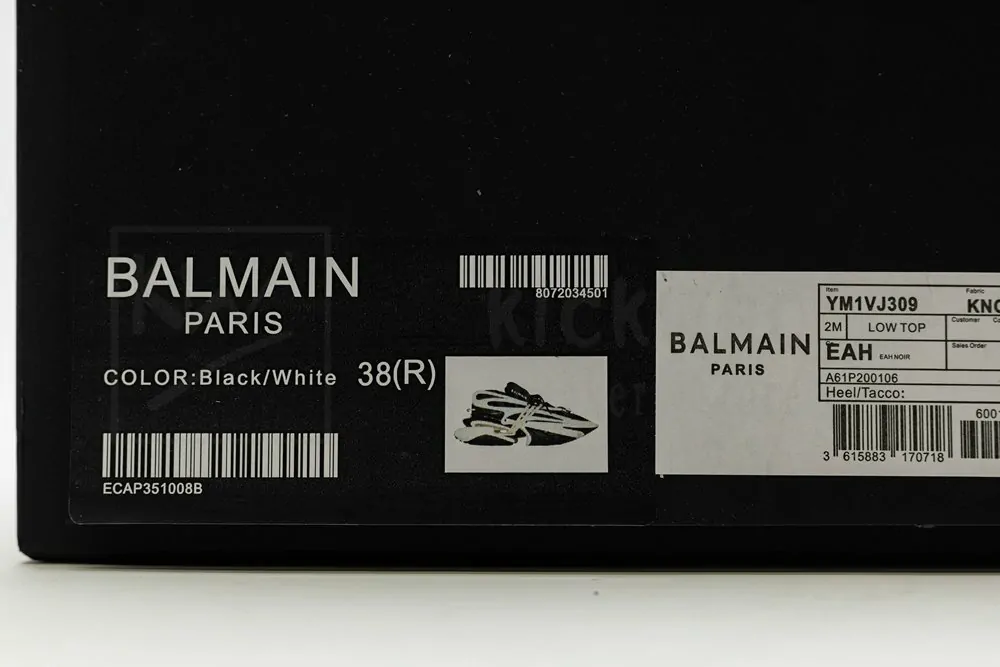 balmain unicorn low 