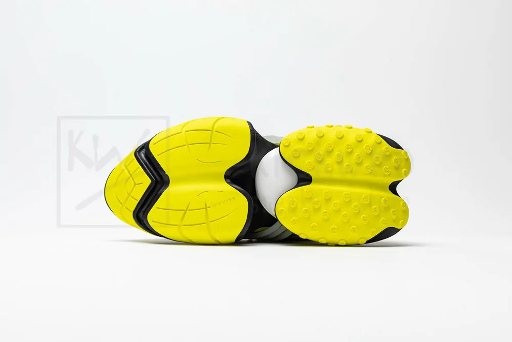 balmain unicorn low-topblack yellow