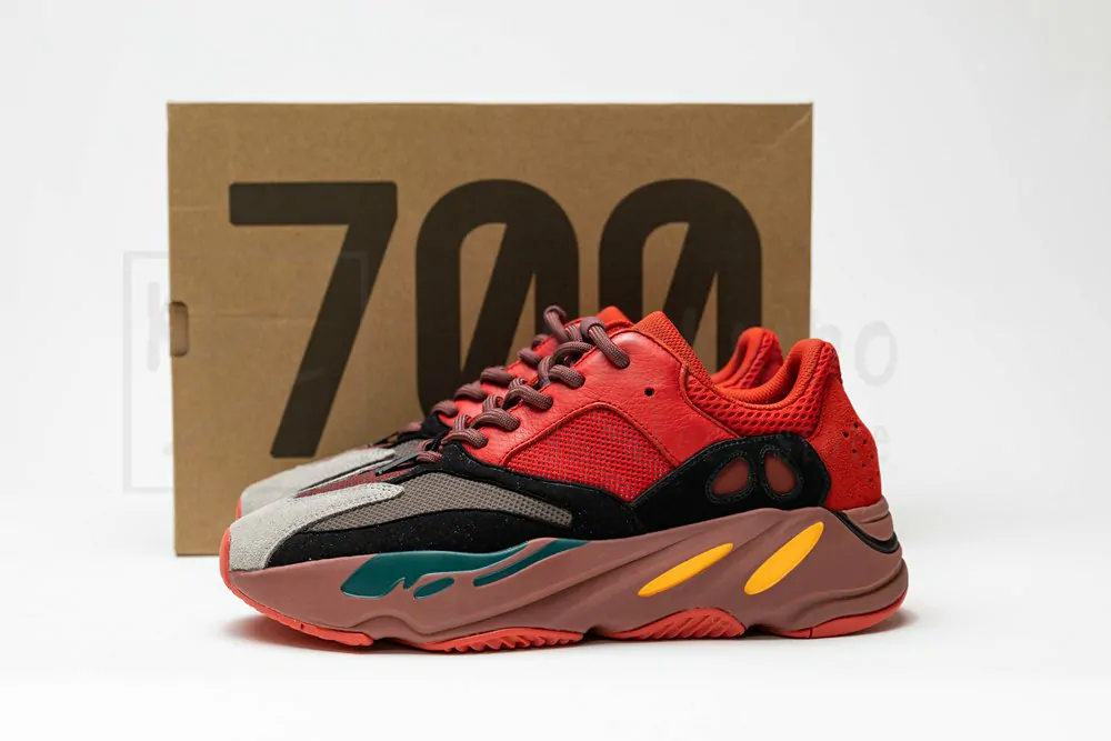 yeezy boost 700 "hi-res red" sale version