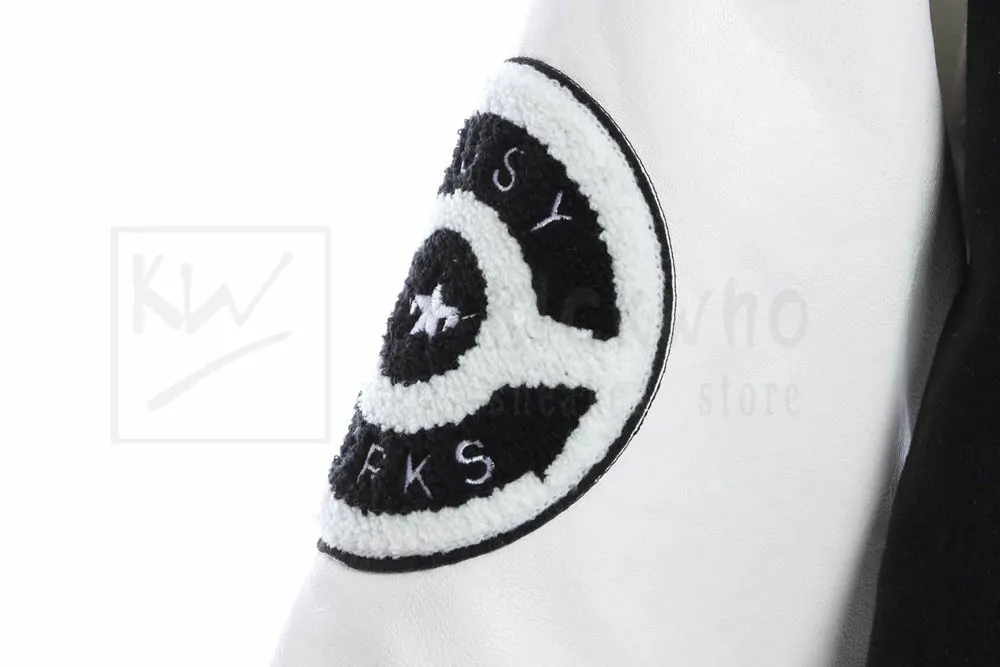 bape logo baseball jacket