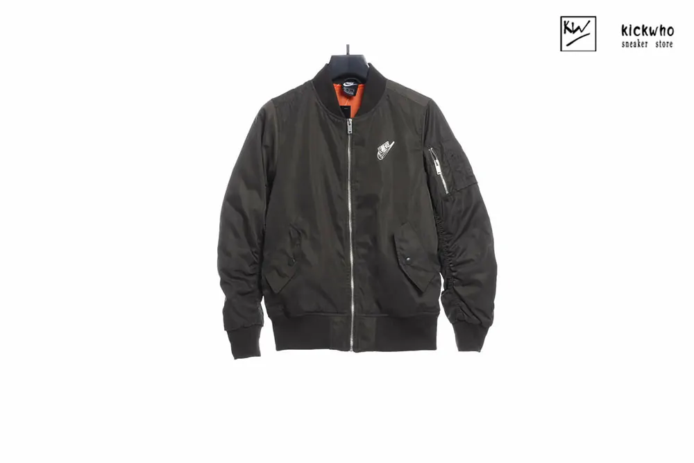 nike back stripe cotton coat