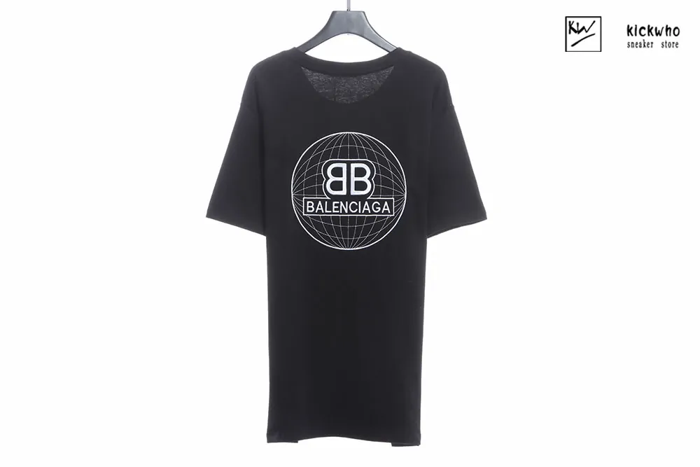 balenciaga bb earth t-shirt