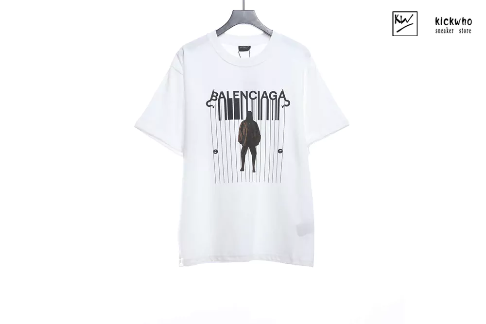 balenciaga show t-shirt white