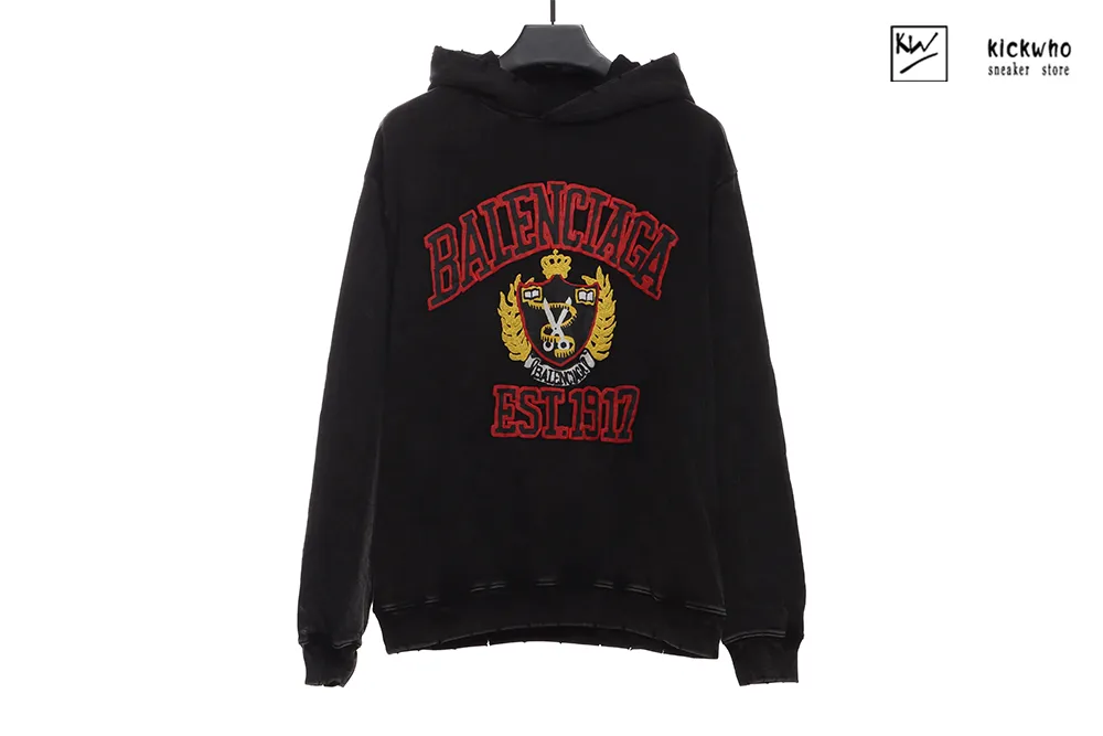 balenciaga est.1917 hoodie