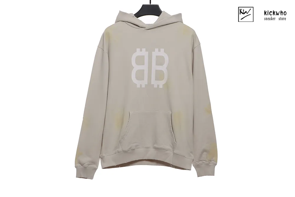 balenciaga bb bitcoin hoodie cream