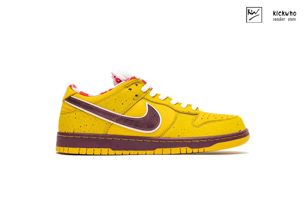 dunk low premium sb yellow lobster