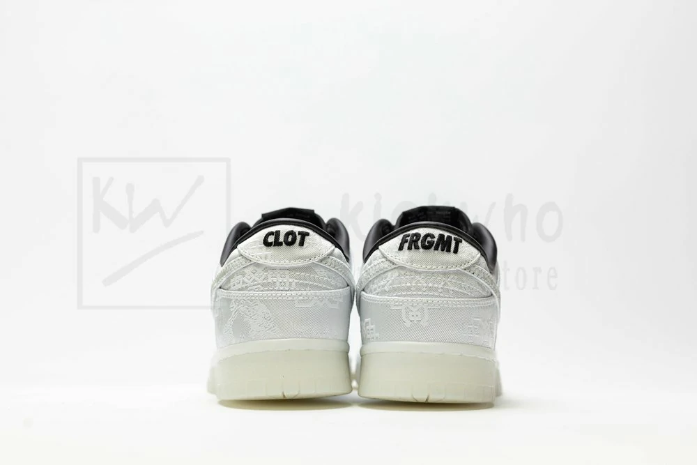 fragment design x clot x dunk low 