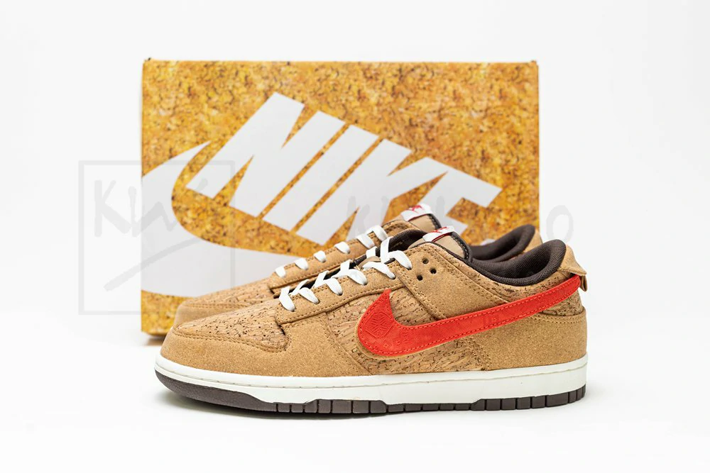 clot x dunk low sp cork